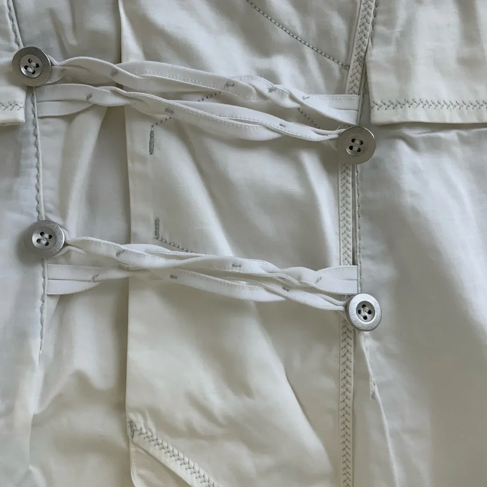 Marithe Francois Girbaud White Blazer - Picture 2 of 5